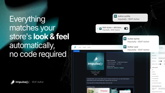 Impulsafy ‑ EEAT Author screenshot