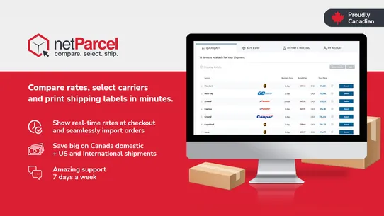 netParcel screenshot