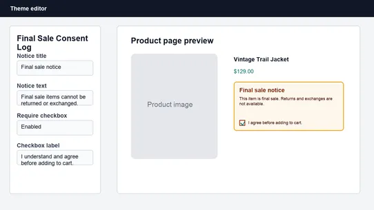 ConsentKit screenshot