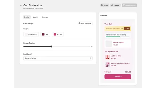 Hexel: AI Store Builder screenshot