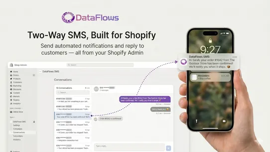 DataFlows SMS screenshot