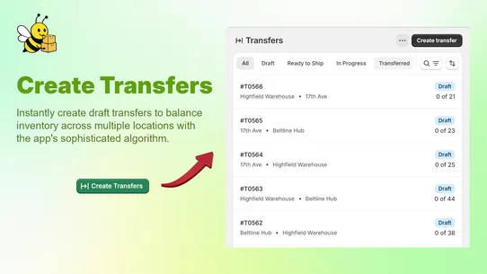 BeeBalanced Transfer Generator screenshot