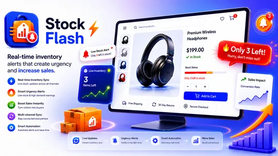 Stock Flash: Low Stock Alert screenshot