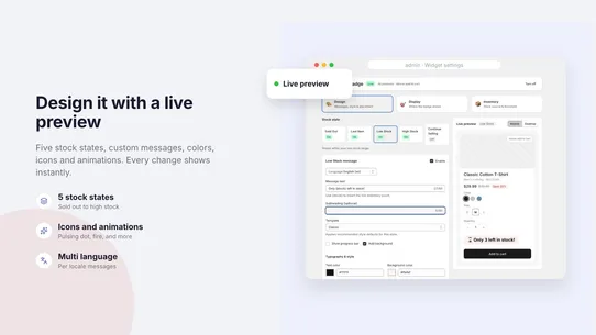 GD: Urgency + Low Stock Alert screenshot