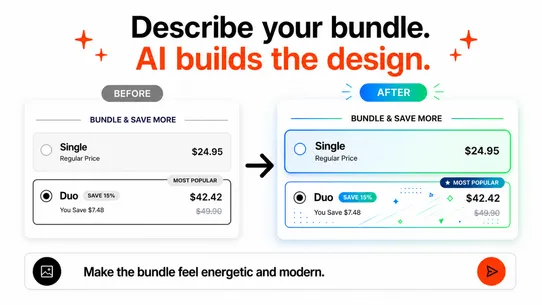 Meridian ‑ AI Bundle Builder screenshot