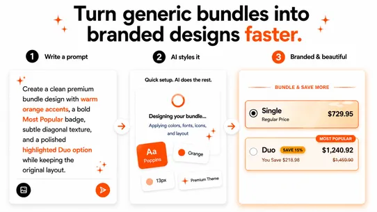 Meridian ‑ AI Bundle Builder screenshot