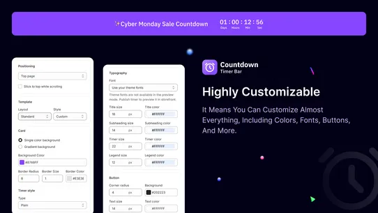 CodeConfig Countdown Timer Bar screenshot