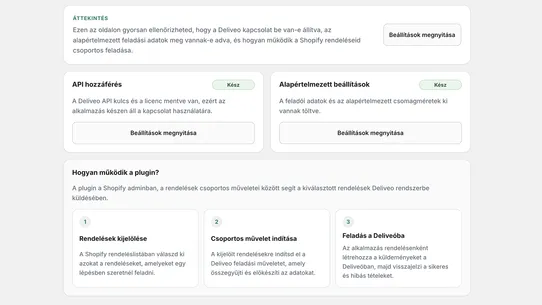Deliveo screenshot