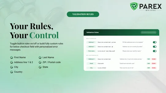 Address Validator By Parex screenshot