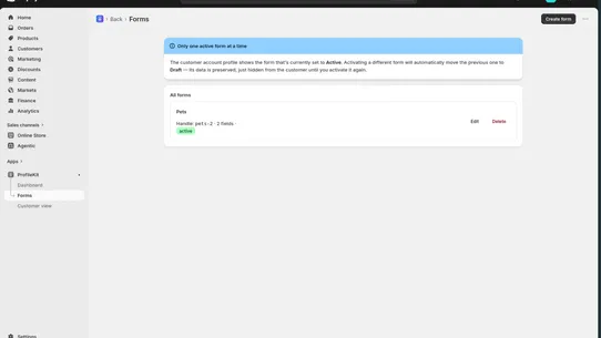 Profilekit screenshot
