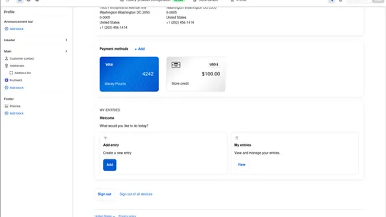 Profilekit screenshot