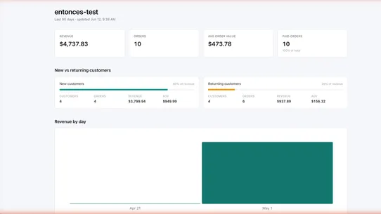 Entonces Data Connect screenshot
