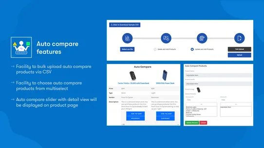 Qe: Product Comparator screenshot