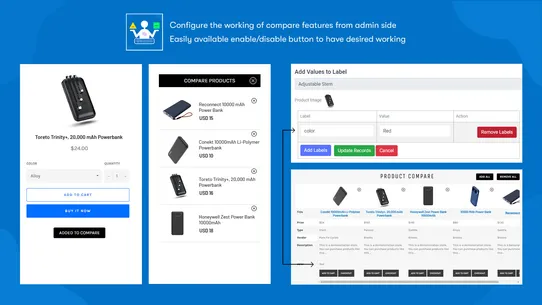 Qe: Product Comparator screenshot