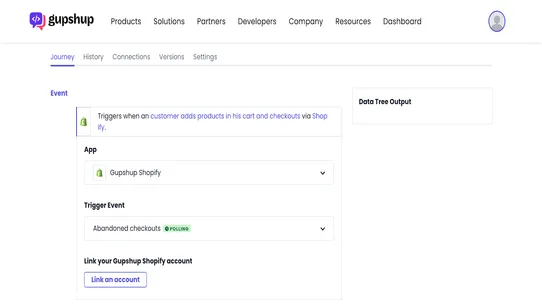 Gupshup Workflow Automation screenshot
