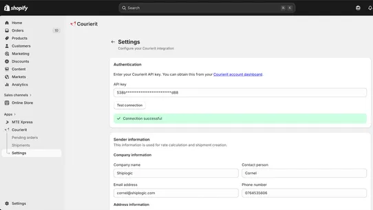 CourierIT screenshot
