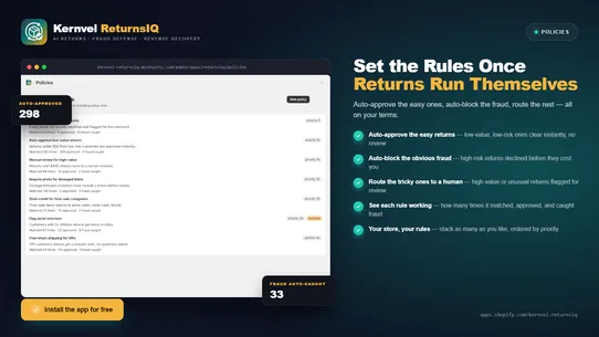 Kernvel ReturnsIQ screenshot