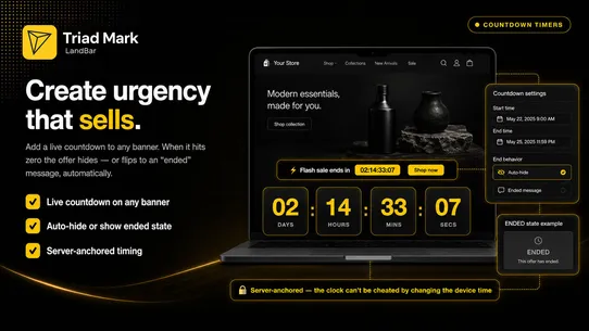 TM LandBar ‑ Pages &amp; Banners screenshot