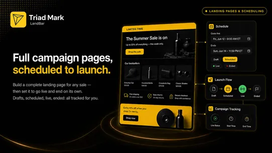 TM LandBar ‑ Pages &amp; Banners screenshot