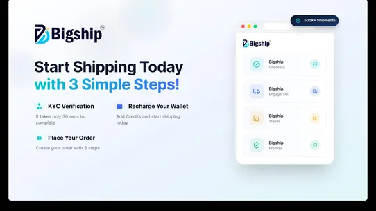 Bigship ‑ eCommerce Shipping screenshot