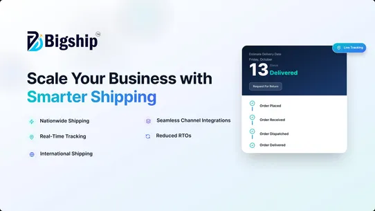 Bigship ‑ eCommerce Shipping screenshot