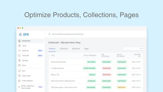 SPO ‑ SEO Product Optimizer screenshot