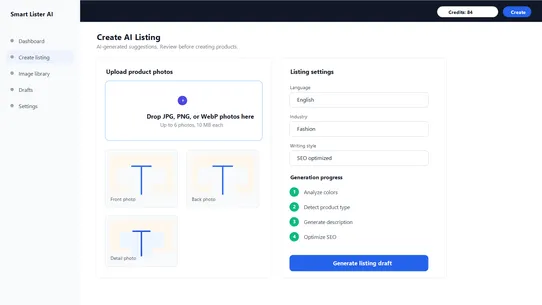 Smart Lister AI screenshot