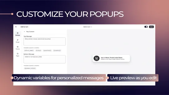 Sales Popup by DMB screenshot