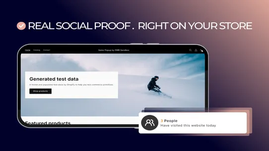 Sales Popup by DMB screenshot