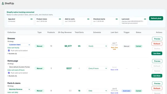 ShelfUp Collection Sorter screenshot