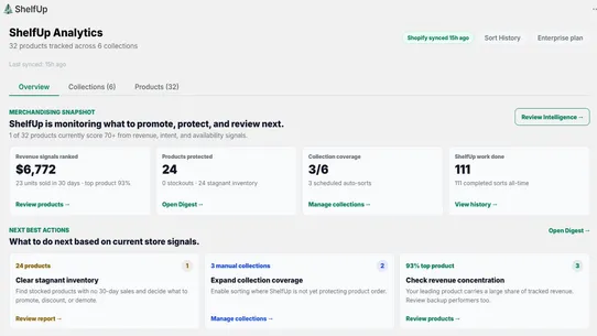 ShelfUp Collection Sorter screenshot