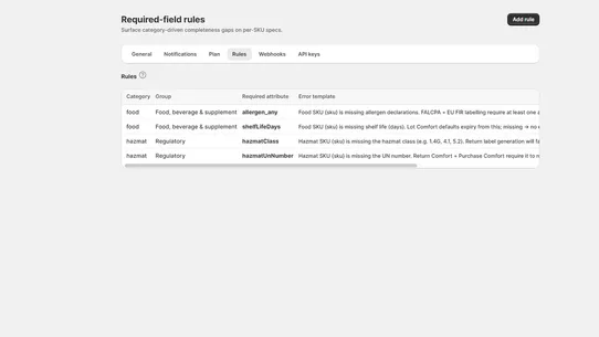 Spec Comfort screenshot