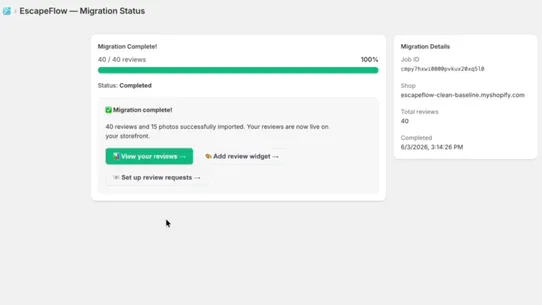 EscapeFlow Reviews screenshot