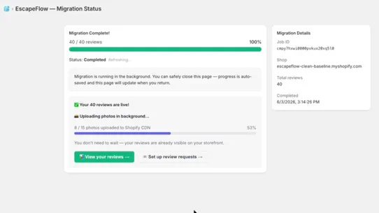 EscapeFlow Reviews screenshot