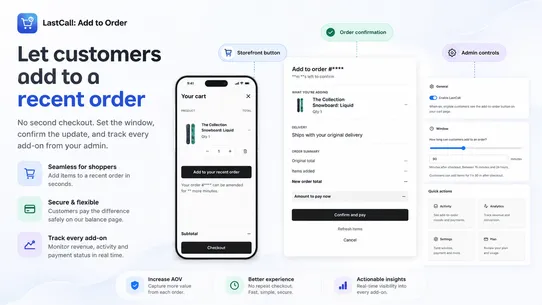 LastCall: Add to Order screenshot