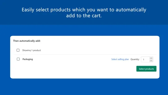 CartBot: Gift with purchase screenshot