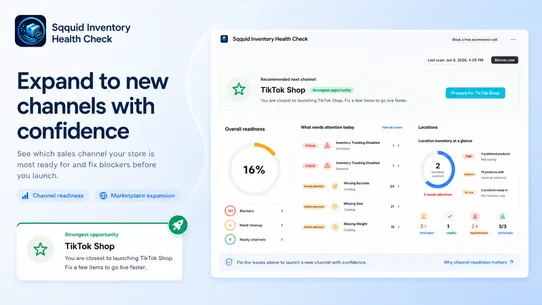 Sqquid Inventory Health Check screenshot