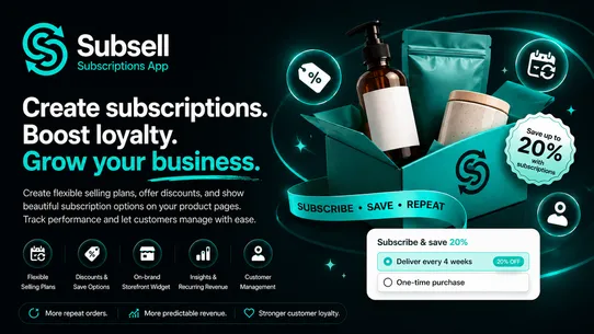 Subsell Subscriptions App screenshot