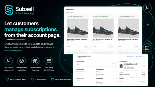 Subsell Subscriptions App screenshot