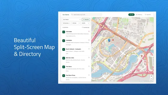 Locateify Store Map Directory screenshot