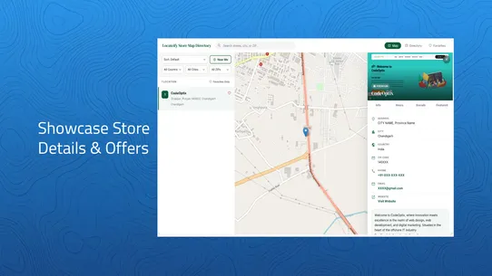 Locateify Store Map Directory screenshot