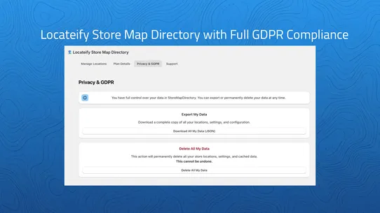 Locateify Store Map Directory screenshot