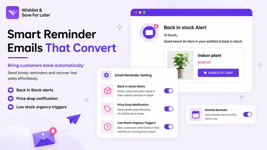 Wishlist &amp; Save For Later screenshot