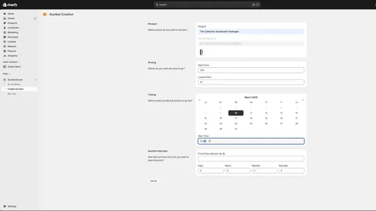 AuctionGoose screenshot