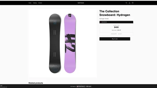 AuctionGoose screenshot