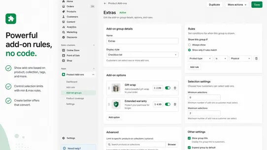 PuffDots Shipping Protection screenshot