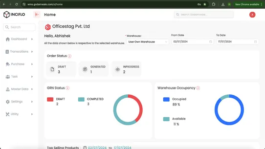 Inciflo screenshot