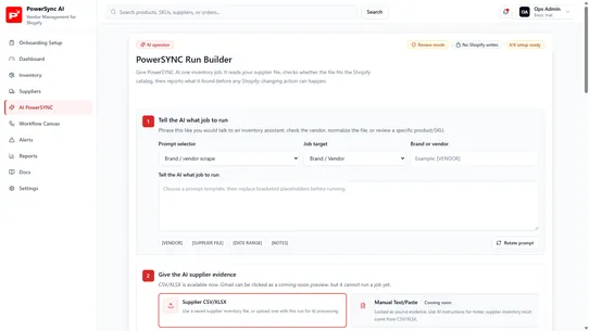 PowerSync AI screenshot