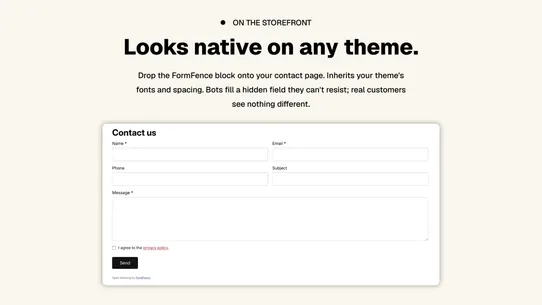 FormFence screenshot