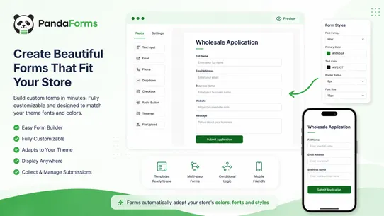 PandaForms screenshot